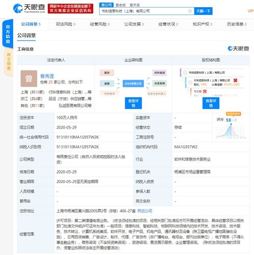 小红书关联公司成立新公司 经营范围含智能科技 物联网科技等